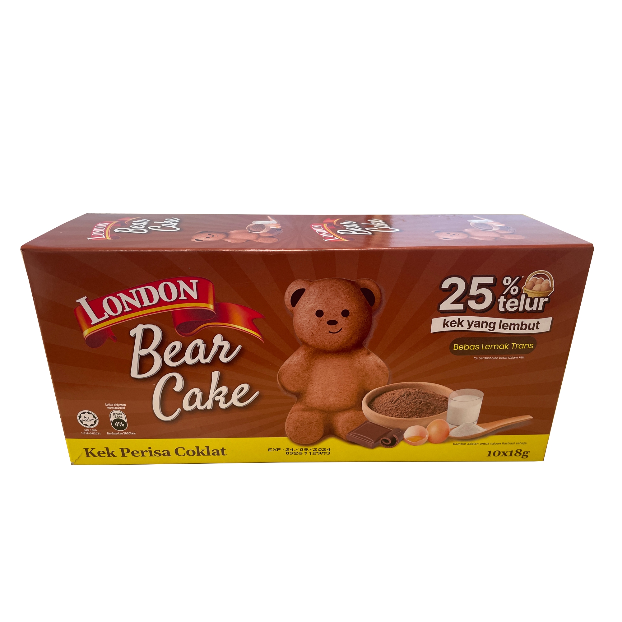 LONDON BEAR CAKE - CHOCO FLAVOUR SN205064