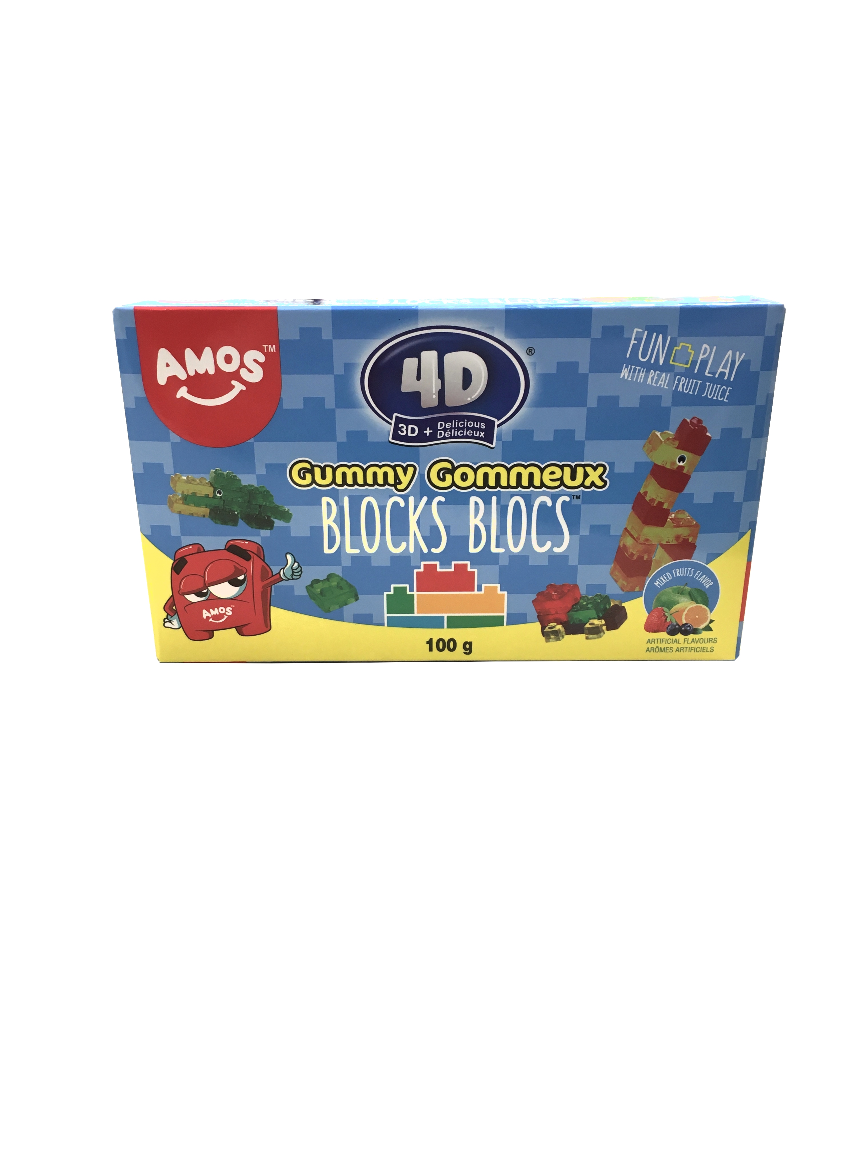 4D BLOCKS (Box 100g) GUMMY SN133014