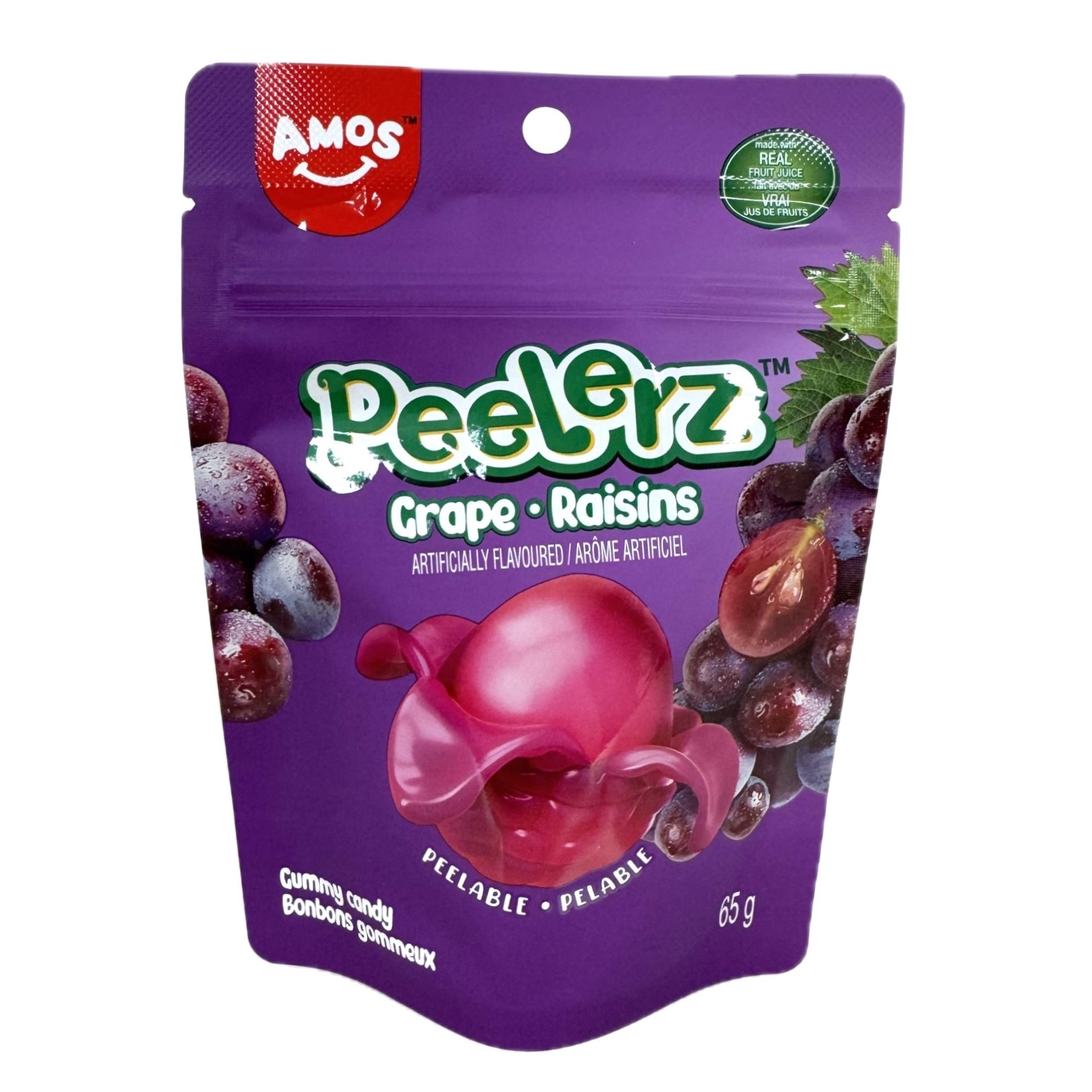 4D PEELEZ GRAPES GUMMY (65g) SN133120